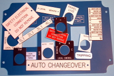 medium size picture of various labels